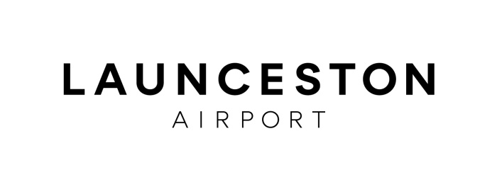 Launceston Airport Wordmark Mono Black