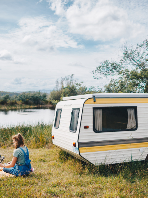 Caravanning in the Tamar Valley